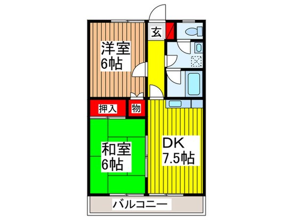 ウインビレッジの物件間取画像